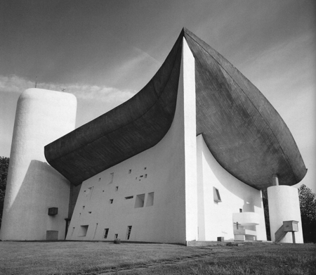 Le Corbusier, Wallfahrtskirche Notre-Dame-du-Haut, Ronchamp (1955)