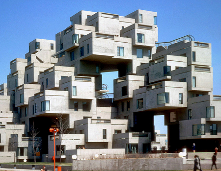 Moshe Safdie, Wohnanlage Habitat ’67, Weltausstellung Montreal 1967